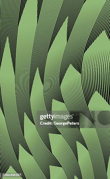 vertical arrow symbols in swirl pattern, abstract background - warp speed vector stock illustrations