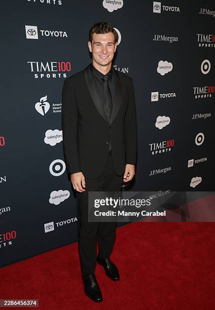 Fernando Mendoza attends the TIME100 Sports Gala at Pier 60, Chelsea Piers on July 16, 2026 in New York City.