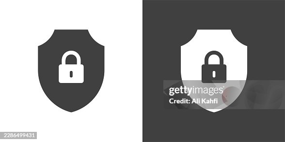 Secure Lock glyph solid icon. Solid icon that can be applied anywhere, simple, pixel perfect and modern style. Secure Lock glyph solid icon. Solid icon that can be applied anywhere, simple, pixel perfect and modern style.