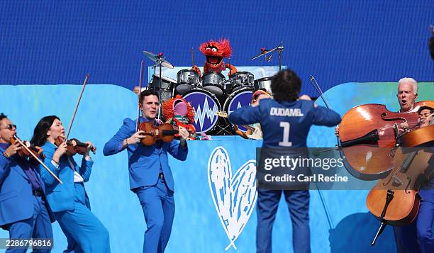 Animal performs during the Topps Final Halftime Show during the FIFA World Cup 2026 Final match between Spain and Argentina at New York New Jersey...