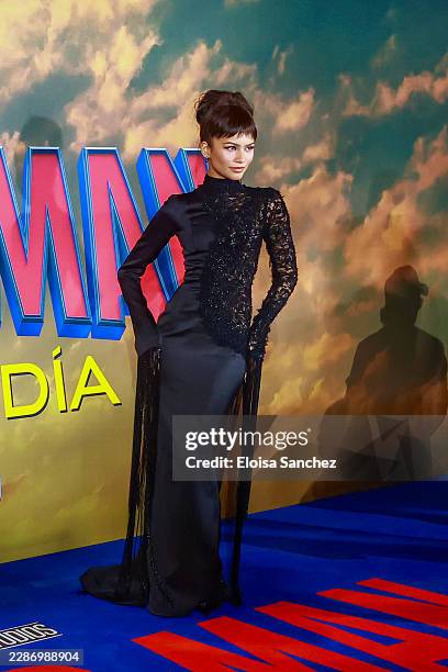 Zendaya pose for a photo during the "Spiderman: Brand New Day" fan event at Aztlan Feria de Chapultepec on July 20, 2026 in Mexico City, Mexico.