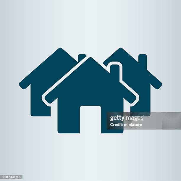 home icon - software architecture stock illustrations