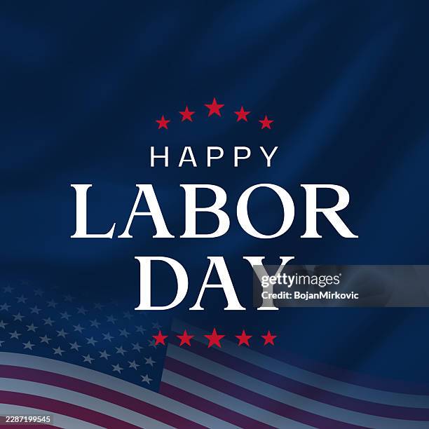 labor day poster, card, banner. vector - labor day stock illustrations