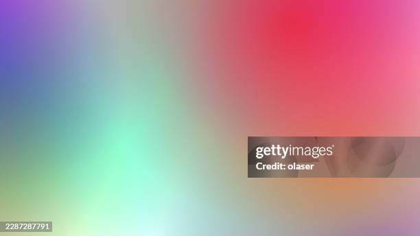 soft multicolored gradient with smooth transitions from blue and green to pink, orange, and purple, creating a calm luminous background with no distinct objects. - low contrast stock illustrations