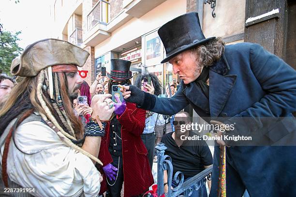 Johnny Depp attends the Paramount Pictures San Diego Comic-Con Ebenezer Office Activation at 235 Fifth Ave. On July 23 in San Diego, California.