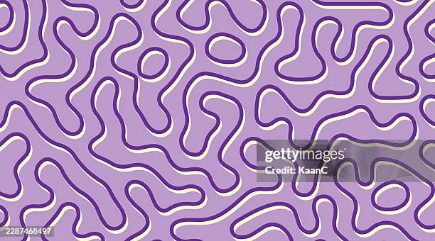 abstract organic dashed line pattern background vector illustration - amoeba vector stock illustrations