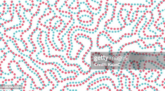 Abstract Organic Dashed Line Pattern Background vector illustration Abstract Organic Dashed Line Pattern Background vector illustration