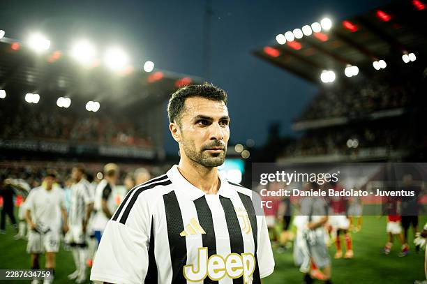 Zeki Celik of Juventus looks on during the pre-season friendly match between Standard de Liege and Juventus at Stade Maurice Dufrasne on July 25,...