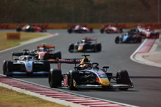 Mattia Colnaghi of Argentina and MP Motorsport on track during the Round 7 Budapest Feature race of the Formula 3 Championship at Hungaroring on July...