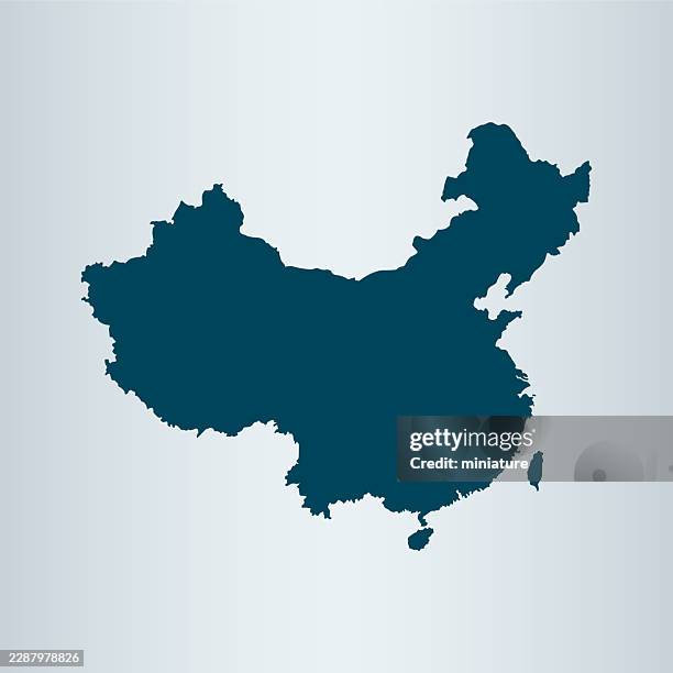 china map - shanghai tourist stock illustrations