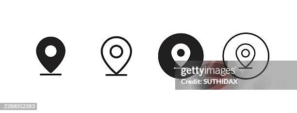iconic illustrations for contact location 2026 - outdated office technology stock illustrations