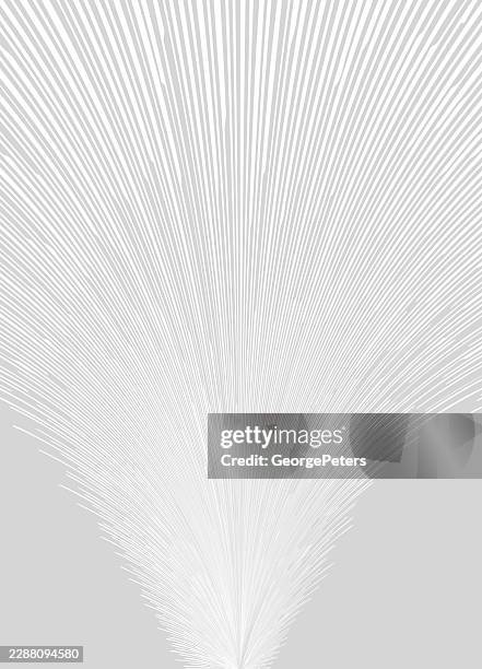 artificial intelligence and innovation abstract background - light trail cloud sky stock illustrations