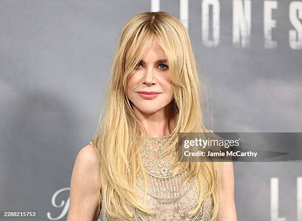 Nicole Kidman attends Paramount+'s "Lioness" Season 3 New York Premiere at SVA Theater on July 29, 2026 in New York City.