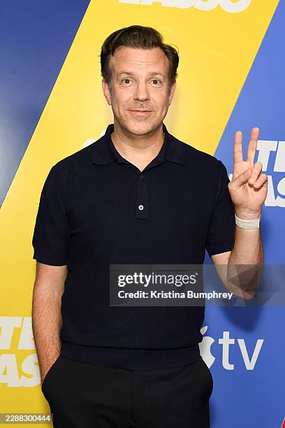 Jason Sudeikis at Apple TV+'s "Ted Lasso" Season 4 New York Premiere held at BAM Harvey Theater on August 04, 2026 in New York, New York.
