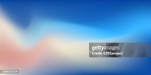 abstract vibrant gradient mesh background - rainbow gradient mesh stock illustrations