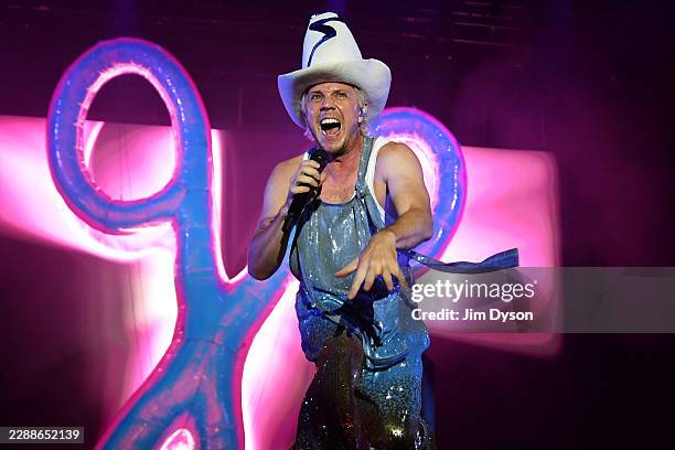 Jake Shears of Scissor Sisters performs during the 2026 Wilderness Festival on August 01, 2026 in Charlbury, Oxfordshire.