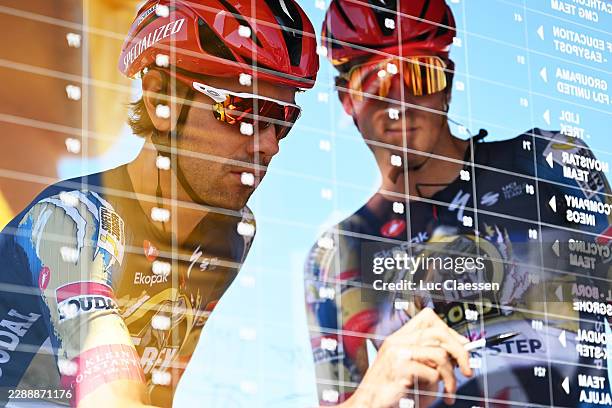 Steff Cras of Belgium and Team Soudal Quick-Step prior to the 83rd Tour de Pologne 2026, Stage 1 a 234.2km stage from Gdynia to Koszalin / #UCIWT /...