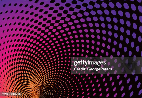 Halftone pattern tunnel abstract backgrounds Halftone pattern tunnel abstract backgrounds