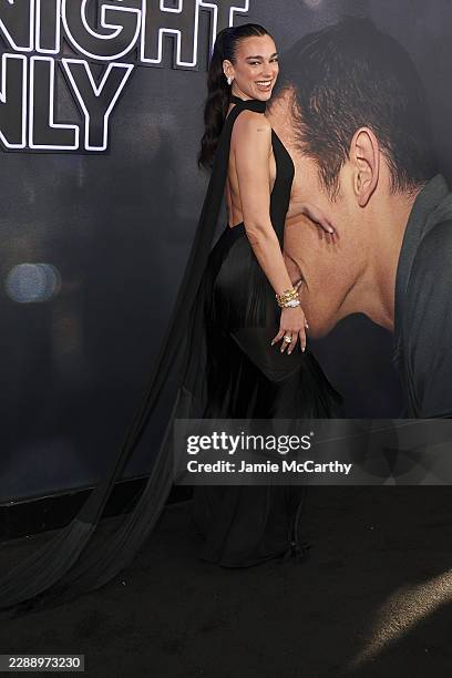 Dua Lipa attends the "One Night Only" New York Premiere at SVA Theater on August 03, 2026 in New York City.