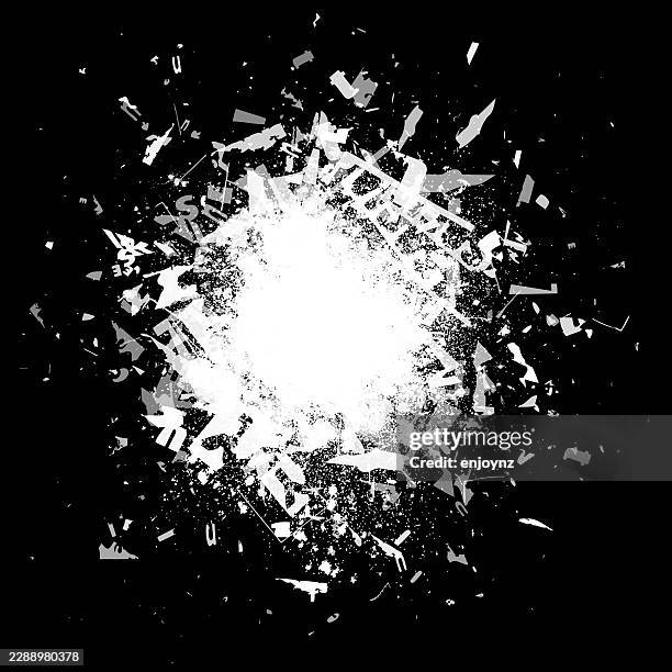 white grunge textures explosion background - wild posting stock illustrations