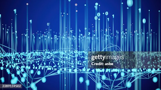 Abstract Binary Code Network and Digital Big Data Flow Concept Abstract Binary Code Network and Digital Big Data Flow Concept