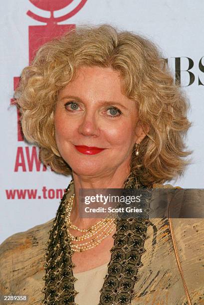 Blythe Danner in the pressroom for the 56th Annual Tony Awards at the Rainbow Room, New York City. June 2, 2002. Photo By Scott Gries/ImageDirect