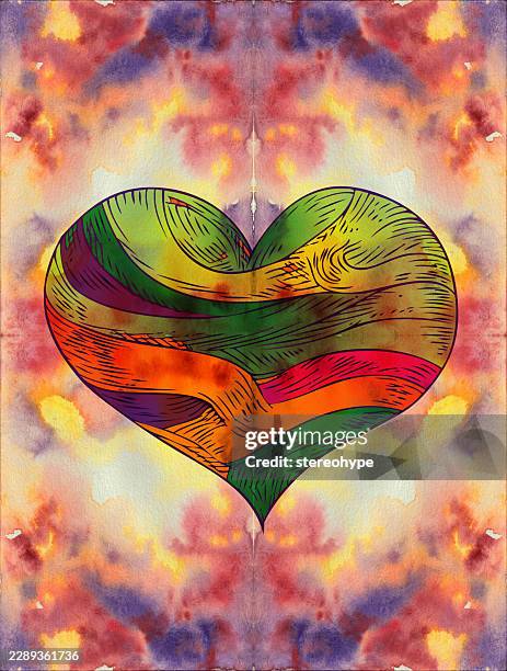 wounded heart - graphite background stock illustrations