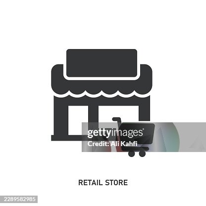 Retail Store glyph solid icon. Solid icon that can be applied anywhere, simple, pixel perfect and modern style. Retail Store glyph solid icon. Solid icon that can be applied anywhere, simple, pixel perfect and modern style.