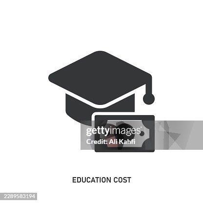 Education Cost glyph solid icon. Solid icon that can be applied anywhere, simple, pixel perfect and modern style. Education Cost glyph solid icon. Solid icon that can be applied anywhere, simple, pixel perfect and modern style.