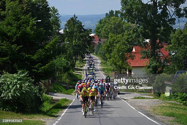 General view of the peloton competing during the 83rd Tour de Pologne 2026, Stage 6 a 125.5km stage from Bukovina Resort to Bukowina Tatrzanska 942m...