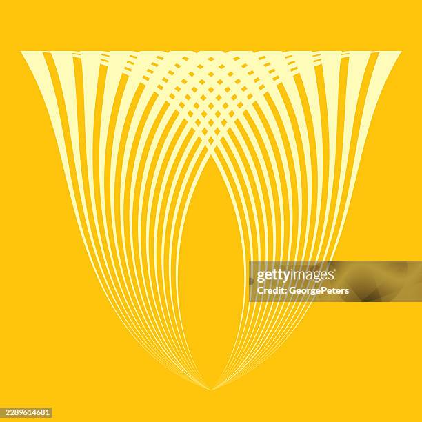 striped shield vector - interlocking arms stock illustrations