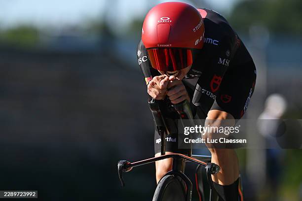 Marco Brenner of Germany and Team Tudor Pro Cycling competes during the 83rd Tour de Pologne 2026, Stage 7 a 12.5km individual time trial stage from...