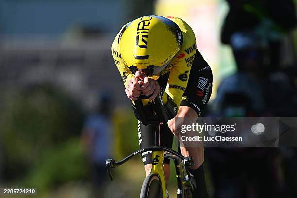 Louis Barre of France and Team Visma | Lease a Bike competes during the 83rd Tour de Pologne 2026, Stage 7 a 12.5km individual time trial stage from...
