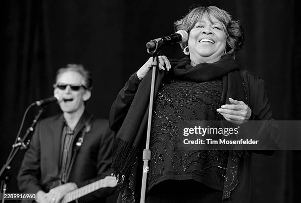 Mavis Staples performs during the Outside Lands Music & Arts festival at the Polo Fields in Golden Gate Park on August 14, 2011 in San Francisco,...