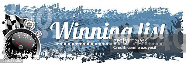mitte des jahres - zielflagge stock-grafiken, -clipart, -cartoons und -symbole