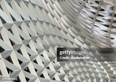 Geometric Patterned Structure with Light and Shadow Play Geometric Patterned Structure with Light and Shadow Play