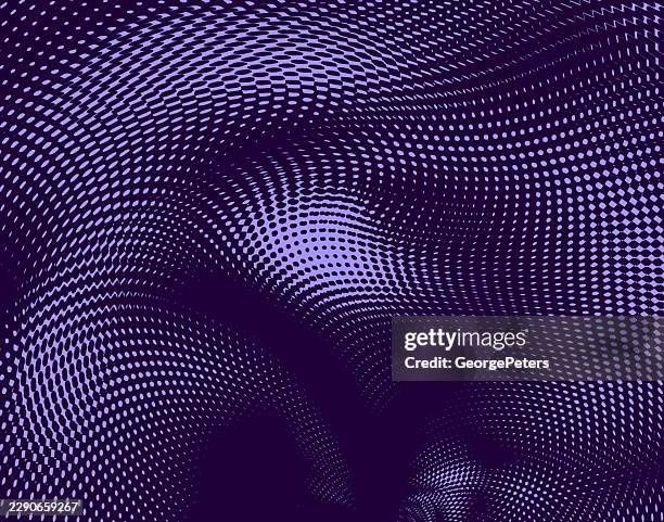 rippled liquid halftone abstract background - dark marble background stock illustrations