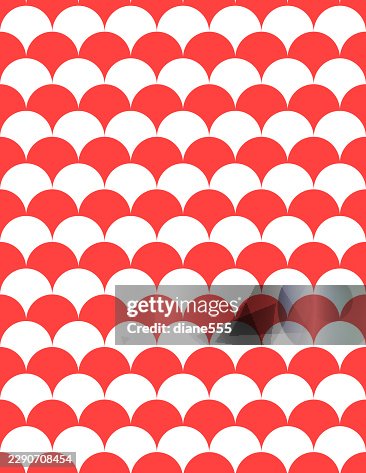Seamless Scales Geometric Background Pattern Seamless Scales Geometric Background Pattern