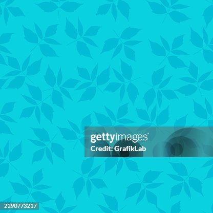 Leaf silhouettes seamless surface texture Leaf silhouettes seamless surface texture