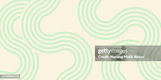 dynamic spaghetti, pasta, or ramen noodles swirl pattern background - circular maze stock illustrations