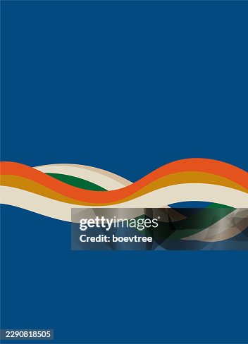 Color twisted wave stripe pattern design material background Color twisted wave stripe pattern design material background