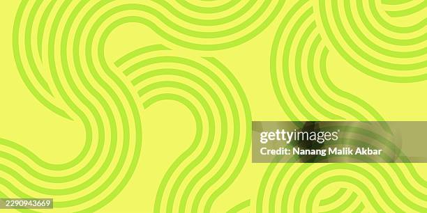 dynamic spaghetti, pasta, or ramen noodles swirl pattern background - macaroni stock illustrations