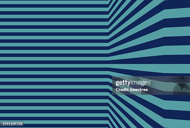 perspective 3d stripes template background - op art stock illustrations