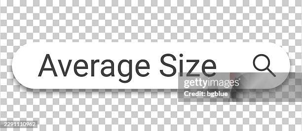 average size - search bar on transparent background - large power switch stock illustrations