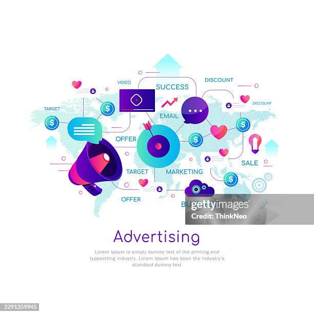 global communication and public relations concept - website process mapping stock illustrations