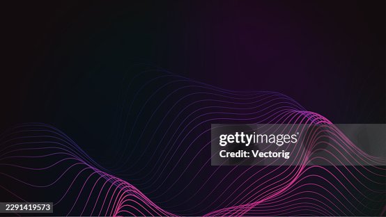 Abstract Particle Wave Technology Background Abstract Particle Wave Technology Background