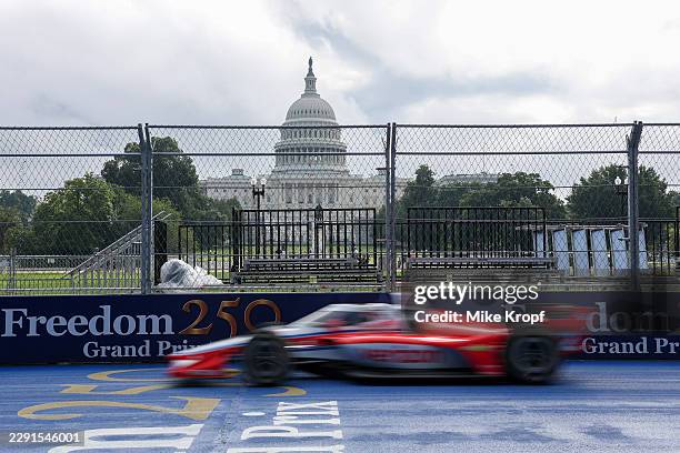 First Freedom 250 Grand Prix starts with practice laps on August 22, 2026 in Washington, DC. U.S. President Donald Trump established the Freedom 250...