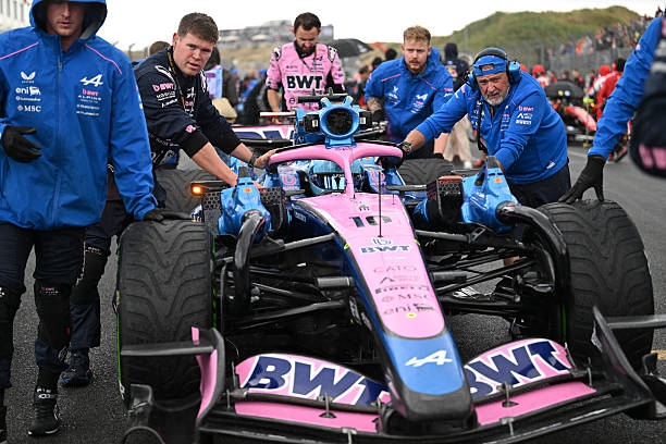 Pierre Gasly of France and Alpine F1 arrives on the grid during the F1 Grand Prix of Netherlands at Circuit Zandvoort on August 23, 2026 in...