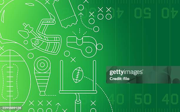 football outline elements background - goal post vector stock illustrations