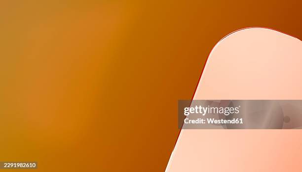 a smooth organic form creates a modern abstract background - macro peach stock illustrations